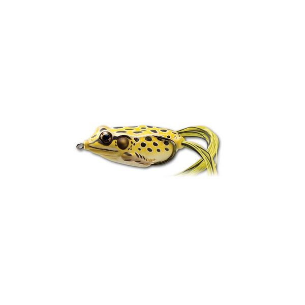 LIVETARGET FROG WALKING BAIT YELLOW/BLACK 45 MM 7 G