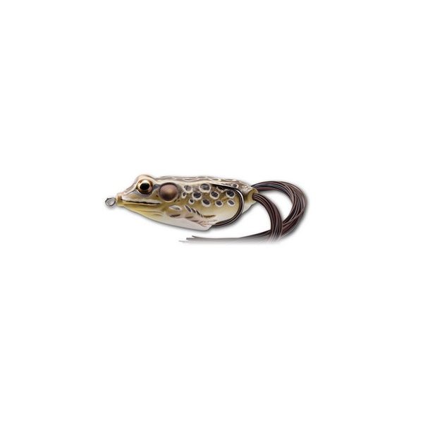 LIVETARGET FROG WALKING BAIT TAN/BROWN 45 MM 7 G