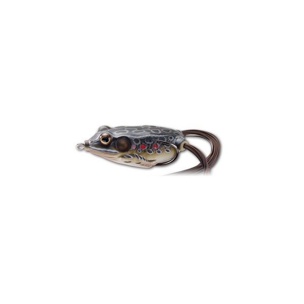 LIVETARGET FROG WALKING BAIT BROWN/BLACK 45 MM 7 G