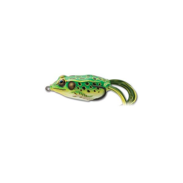 LIVETARGET FROG WALKING BAIT FLOROSCENT GREEN/YELLOW 45 MM 7 G