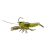 LIVETARGET LIVE CRAW FINESS BAIT  CHARTREUSE BLACK 63MM 11G SLOW SINKING