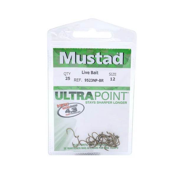 MUSTAD VIKING HOOKS 2/0 7DB/CSOMAG