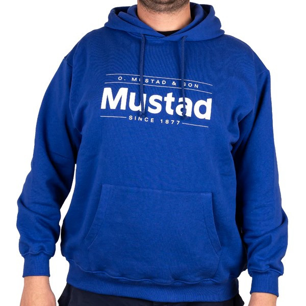 MUSTAD BLUE BRAND COTTON HOODIE S