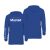 BLUE BRAND LONGSLEEVE UV WITH HOOD - REPREVE+SPANDEX M