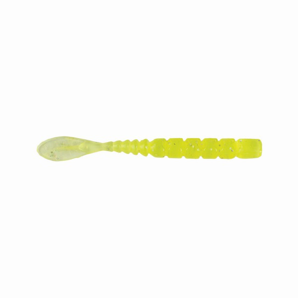 MUSTAD AJI FISH TAIL 2'' CLEAR CHARTREUSE 12DB/CSOMAG