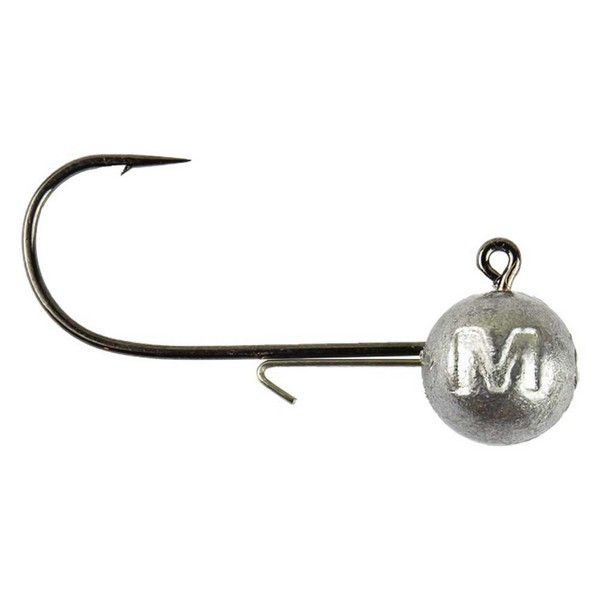 MUSTADBALL JIG HEAD W/KEEPER 2 3G 6PCS LEAD