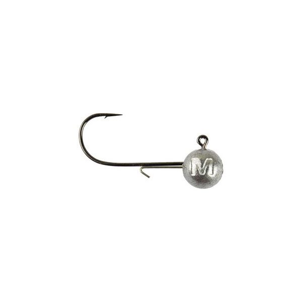 MUSTADBALL JIG HEAD W/KEEPER 4 3G 6PCS LEAD