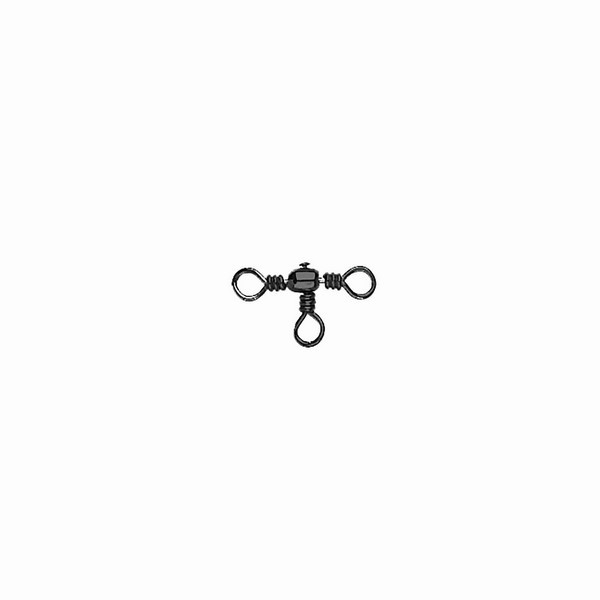 MUSTAD BARREL THREE WAY CROSS SWIVEL 6 10DB/CSOMAG