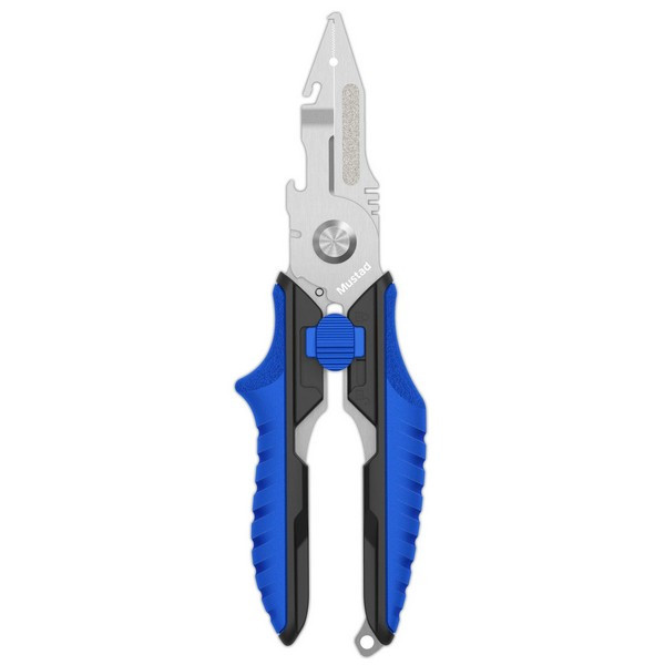 MUSTAD 7.5" 420 STAINLESS STEEL | MULTI PLIERS & SCISSORS BLUE