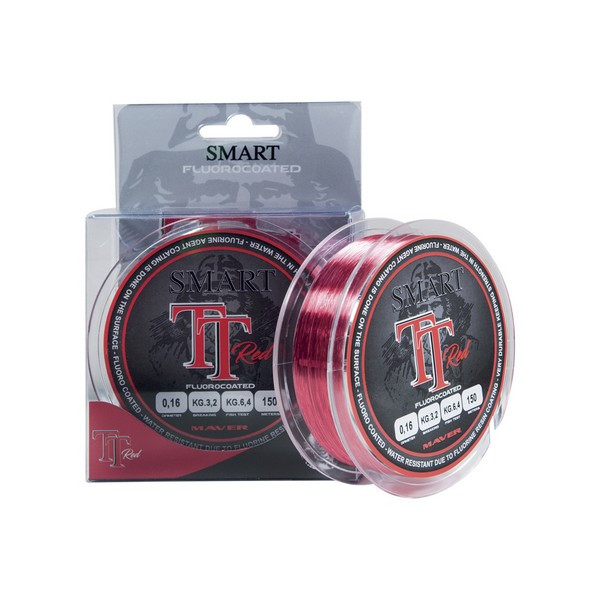 MAVER MONOF. TT RED FLUORINE 150M 0,18MM