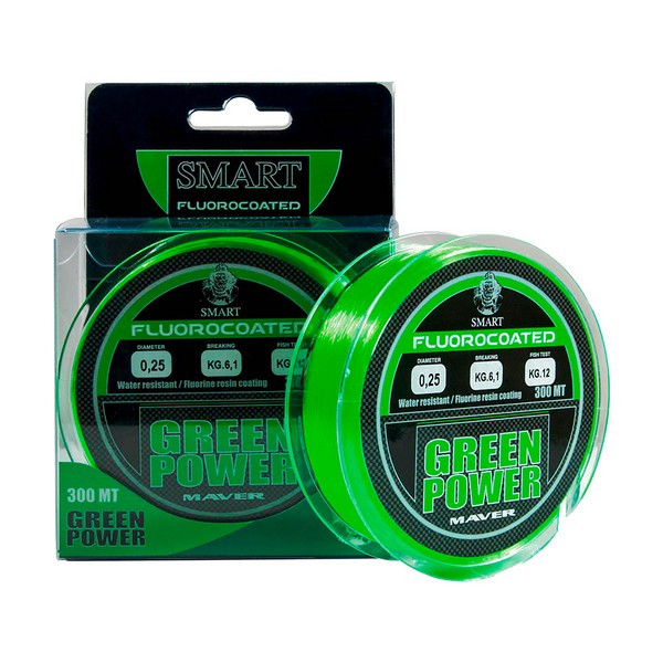 MAVER MONOF. GREEN POWER FLUORINE 300M 0,16MM