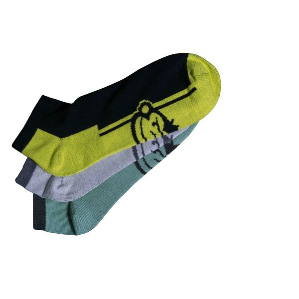 RIDGEMONKEY APEAREL COOLTECH TRAINER SOCKS 3 PACK SIZE 10-12