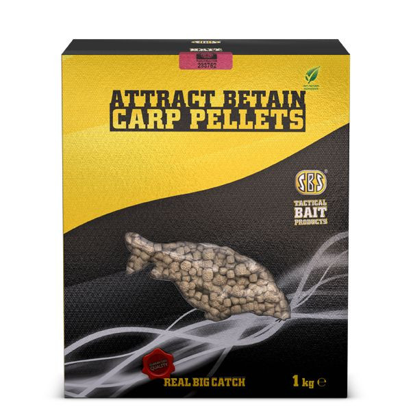 SBS A. B. CARP PELLETS STRAWBERRY JAM 10 KG 6 MM