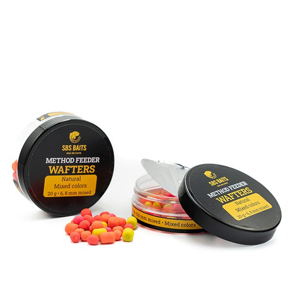 SBS METHOD FEEDER WAFTERS M1 6-8 MM 20G (MIXED COLORS)