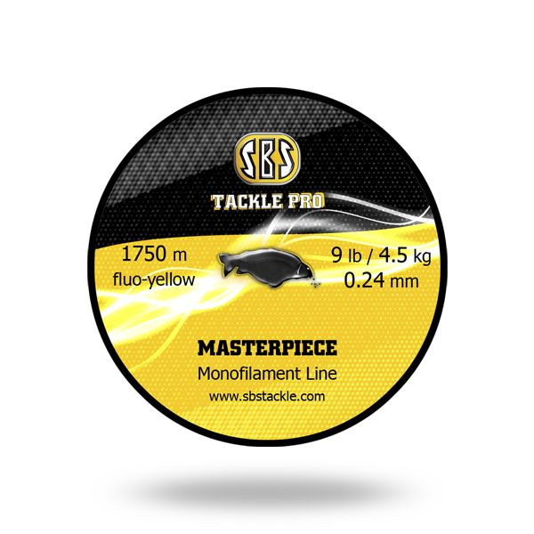 SBS Masterpiece Monofilament Line black 670 0.40 m