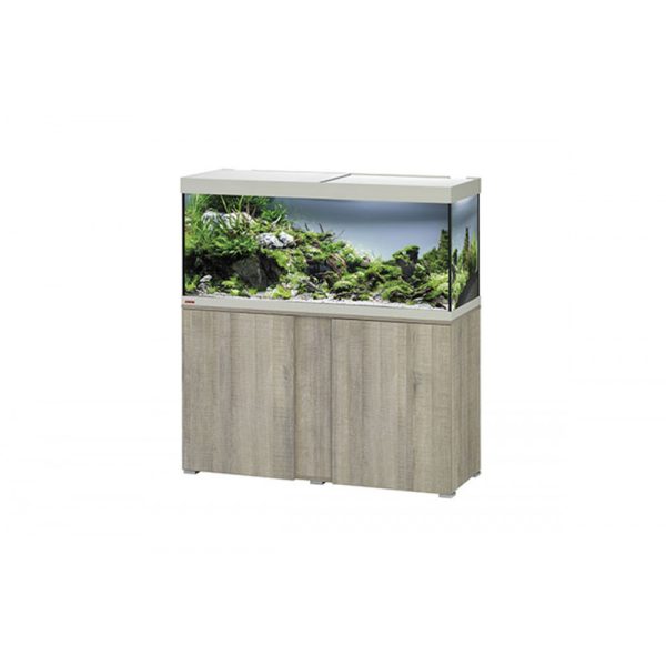 Eheim Vivaline 240 LED 120x40x45 cm szürke tölgy akvárium szett bútorral