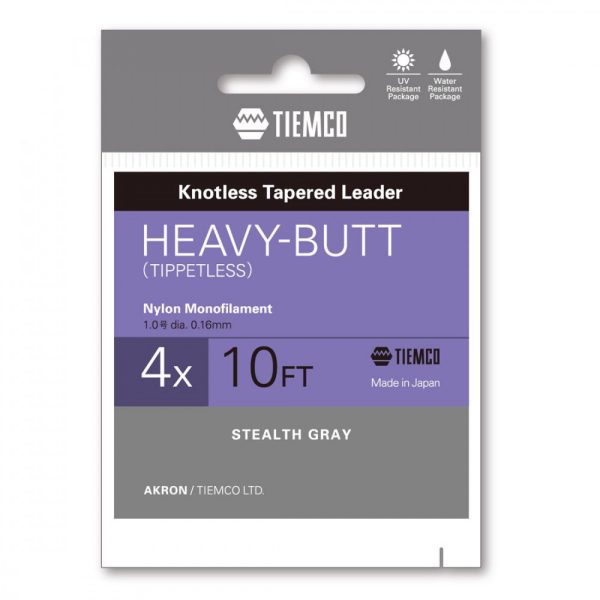 TIEMCO VÉKONYODÓ ELŐKE HEAVY BUTT LEADER 10ft 2X