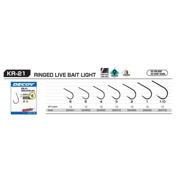 HOROG DECOY KR-21 ROUND LIVE BAIT LIGHT 5