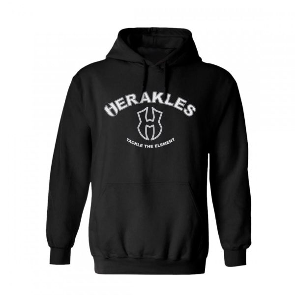 Herakles HERAKLES HOODIE BLACK XXL