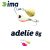 IMA ADELIE 8 18mm 8gr 005 Matt Pink Sardine