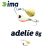 IMA ADELIE 8 18mm 8gr 006 Chart Back Pearl