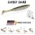 GHOST SHAD 10cm SMOKE PINK SHAD