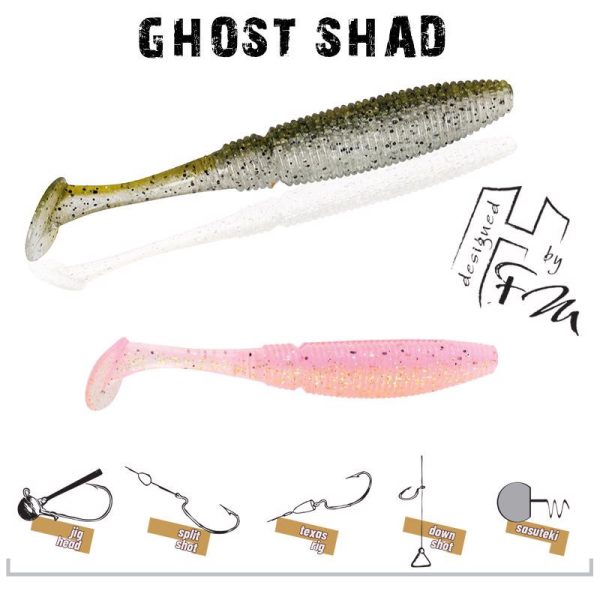 GHOST SHAD 5cm PINK IMPACT