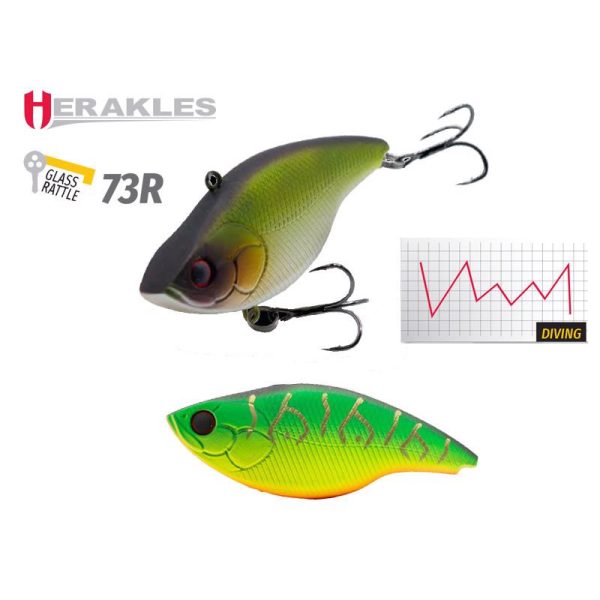 BLAZE RATTLE 73R S 7.3cm 17gr Firetiger