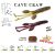 CAVE CRAW 3.8" 9.6cm Pumpkin Purple Flk