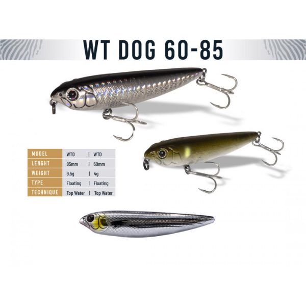 WT-DOG 60 6cm 4gr Live Mullet