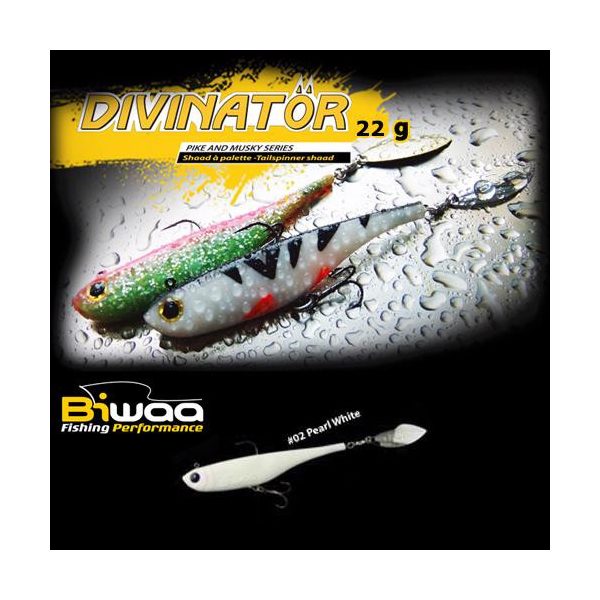 DIVINATOR JUNIOR 14cm 22gr 02 Pearl White