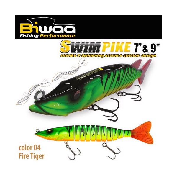 SWIMPIKE SS 7" 18cm 26gr 04 Fire Tiger