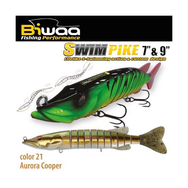 SWIMPIKE SS 7" 18cm 26gr 21 Aurora Cooper