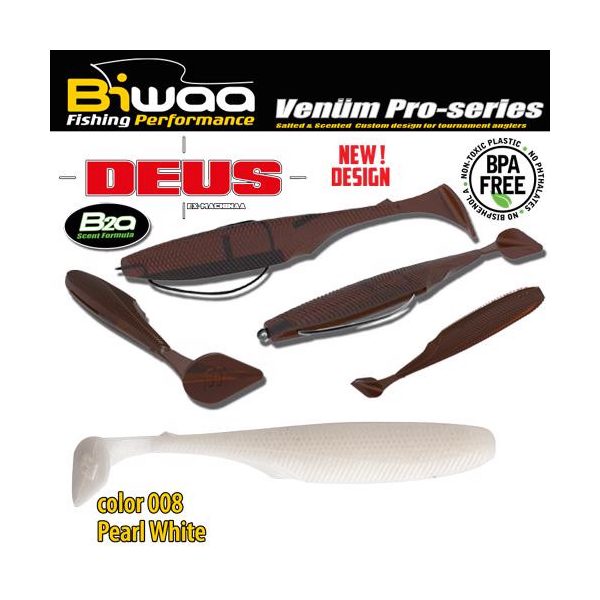 DEUS 4" 10cm 008 Pearl White