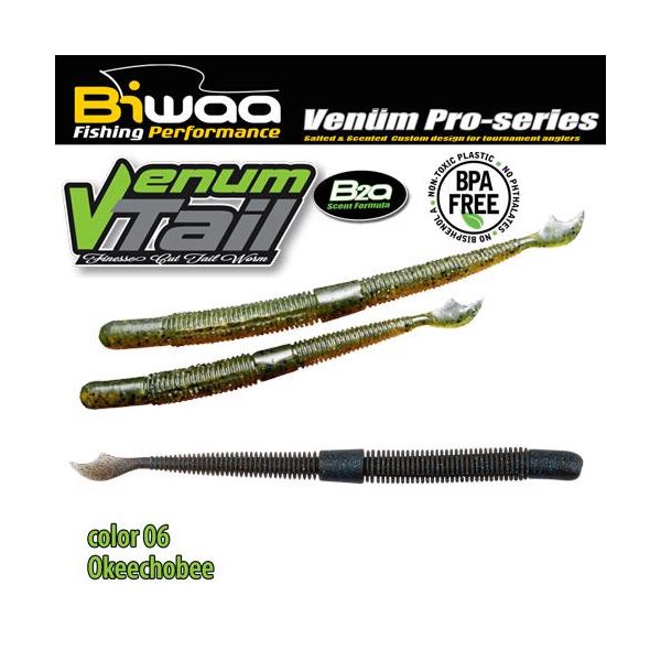 VENUM TAIL 4" 10cm 06 Okeechobee