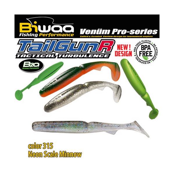 TAILGUNR 2.5" 6.5cm 315 Neon Scale Minnow