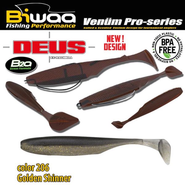 DEUS 5" 13cm 206 Golden Shiner