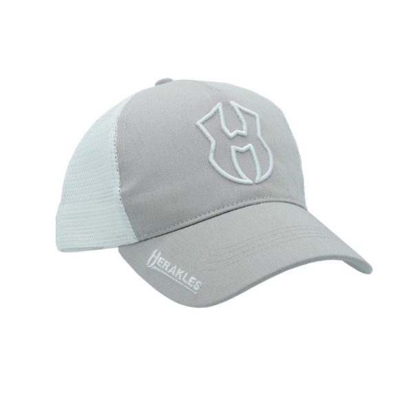 SAPCA HERAKLES LIGHT GREY MESH TRUCKER CAP