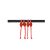 COLMIC DACRON CONECTORS S 4*6mm Red