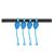 COLMIC DACRON CONECTORS M 5*7mm Light Blue