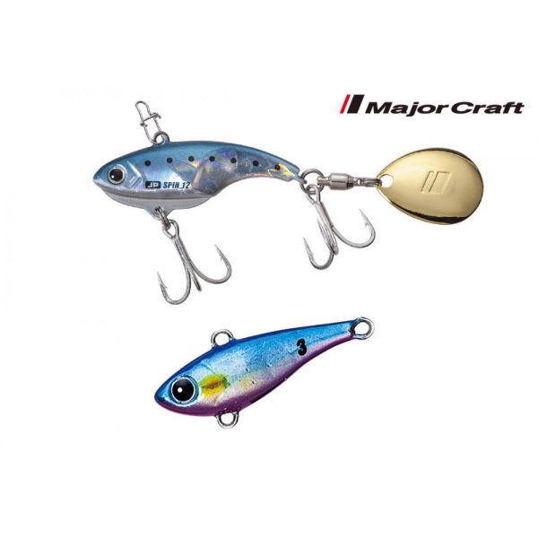 MAJOR CRAFT JIGPARA SPIN 3.9cm 12gr #004 Blue Pink