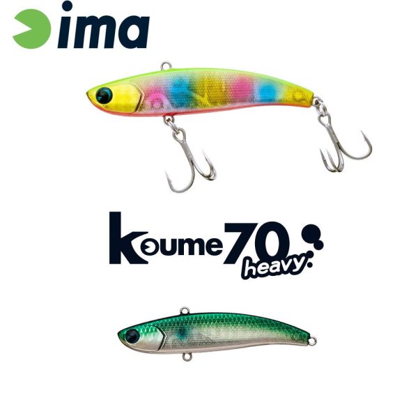 IMA KOUME VIBRATION 70 HEAVY 70mm 18gr 120 Gold Mullet