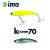 IMA KOUME VIBRATION 70 70mm 13gr 120 Gold Mullet