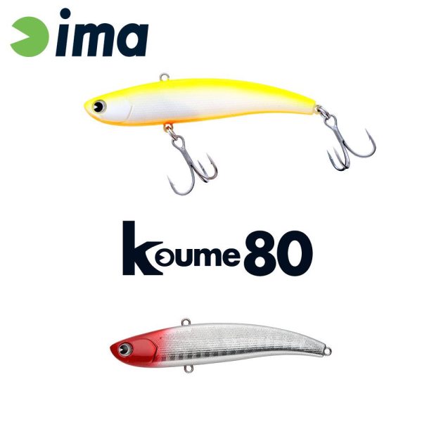 IMA KOUME VIBRATION 80 80mm 15gr 101 Red Head