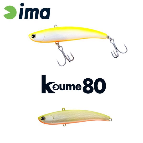 IMA KOUME VIBRATION 80 80mm 15gr 102 Chart Back Pearl