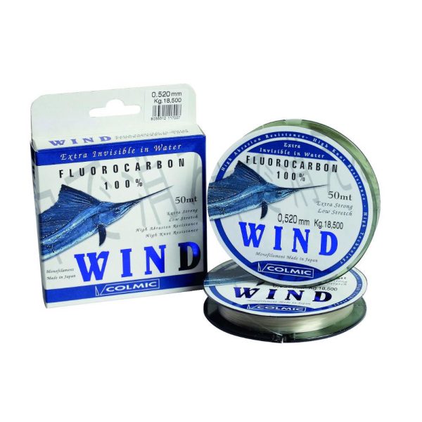 COLMIC WIND FLUOROCARBON 50m 0.185mm