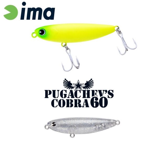 IMA PUGACHEVS COBRA 60 60mm 6gr 101 Shiomi Sparkle