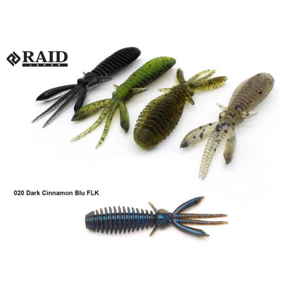 RAID EGUBUG 2.5" 6.3cm 020 Dark Cinnamon Blu FLK