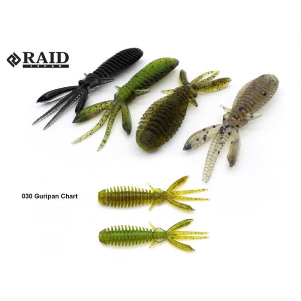 RAID EGUBUG 2.5" 6.3cm 030 Guripan Chart