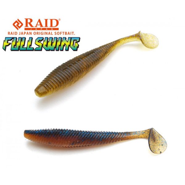 RAID FULLSWING 3.5 8.9cm 042 Dark Cinnamon Shad